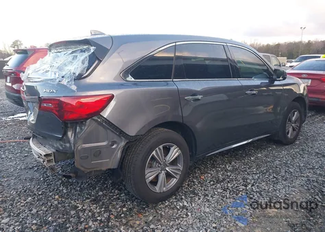 2020 Acura Mdx Standard из США, поврежденный, VIN 5J8YD3H30LL002200